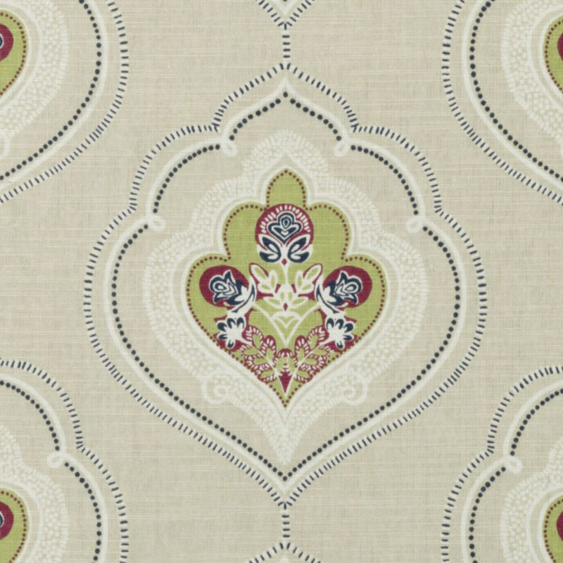 Tilton Fenwick Jumana Fabric, Blue/Green