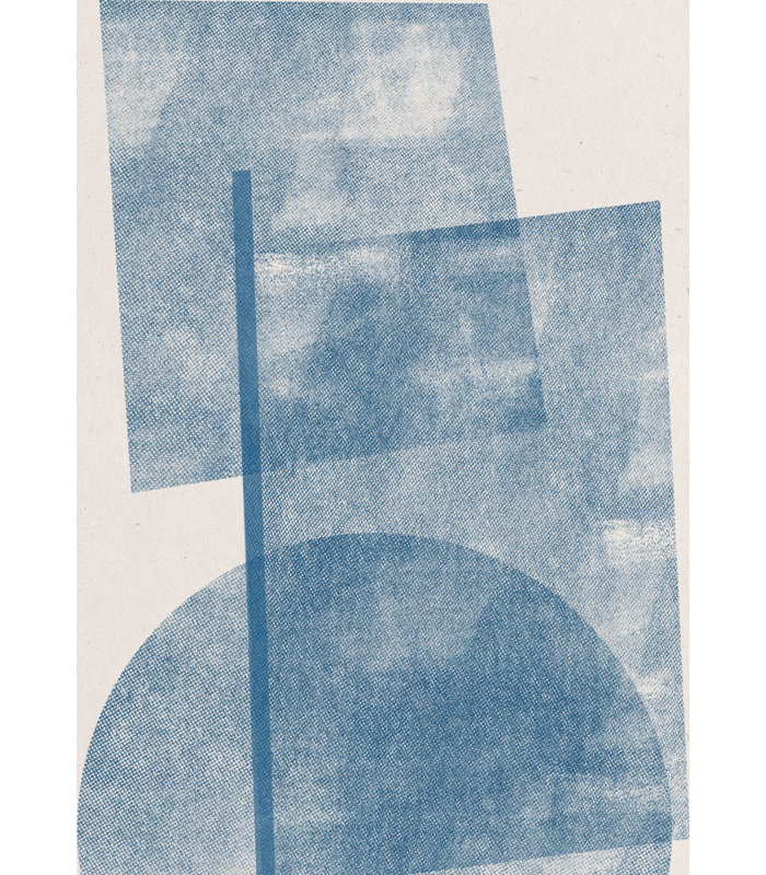 Wrapped Canvas Print, 91.44 cm H x 60.96 cm W, Blue