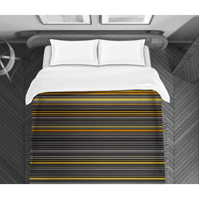 Polyester Striped Comforter