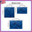 Rideaux bleu obscurcissant et chevrons obscurcissant - 2 panneaux-32490739-32490740