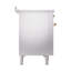 Cuisinière à induction 48 pouces avec 6 éléments à induction ILVE Nostalgie II Series (porte en verre)-805947472