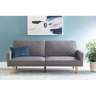 Adria Twin 78.5'' Upholstered Convertible Sofa