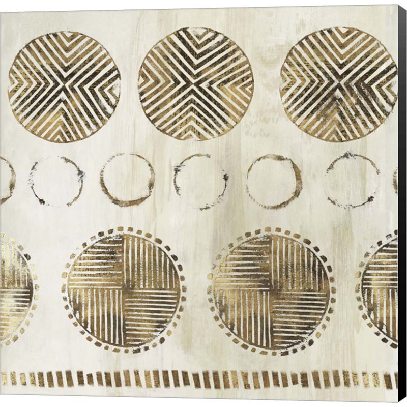 " African Pattern " by Eva Watts, 24" H x 24" W x 1.5" D