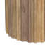 Table d'appoint cannelée en bois de manguier massif l 16 po Rolf-1255989756