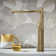 10-1/4”H Solid Brass Single-Hole Single-handle Bathroom Sink Faucet with Optional Drain Assembly