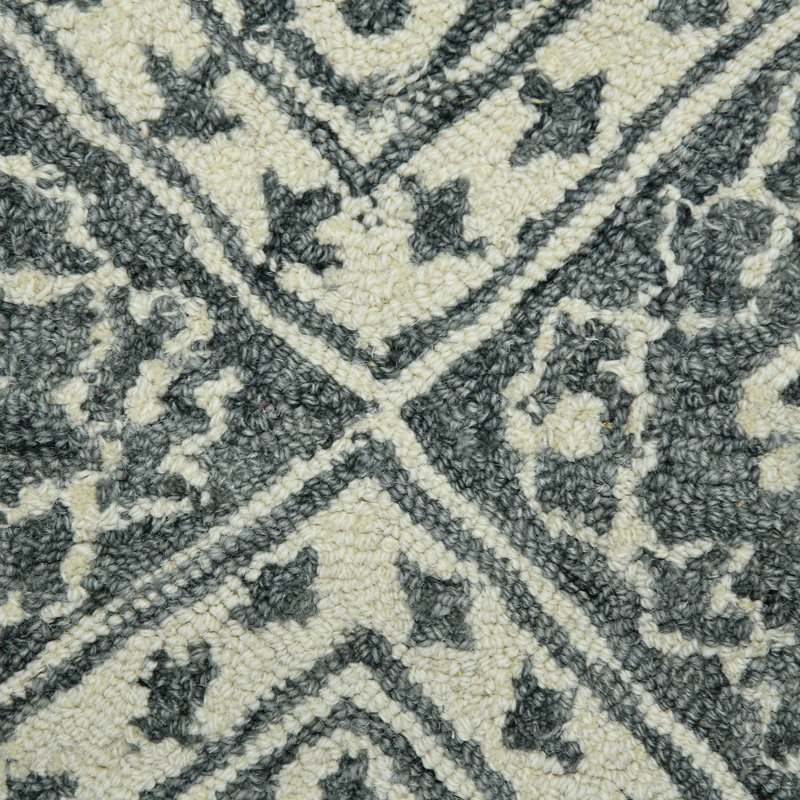 Cauley Wool Geometric Indoor Rug, Rectangle 2' x 3'