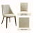 Polished Microfiber Side Chair