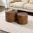 2-Pieces Round Wooden Nesting Coffee Table-1210383085