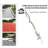 7-hole Water Broom 39" For Hot And Cold Water Pressure Washer 100x160cm