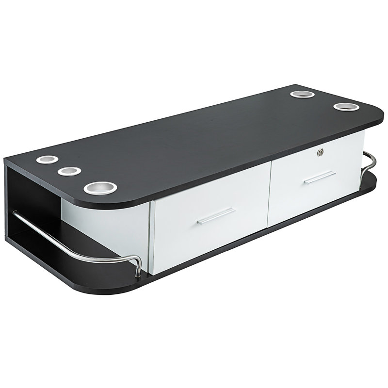 Rangement pour porte-outils en métal Lylam, Blanc / noir