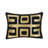 Dala Metallic Hand Beaded Throw Pillow