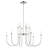  LED 2-Tier Traditional Chandelier with Layered Glass-111187485-111187486-111187488