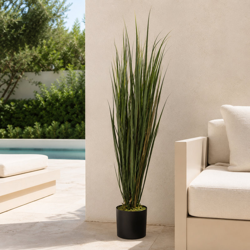 130cm Faux Grass in Pot Liner