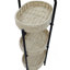 Table d'appoint 3 niveaux, table d'appoint en corde de papier-1067337894