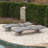 Outdoor Wicker Chaise Lounge With Adjustable Backrest-1769485128