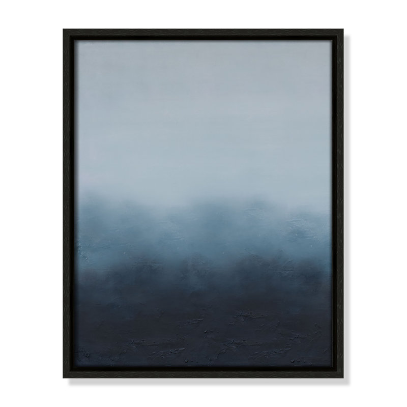 Elemental II Print by S.H. Khan, 12.5'' W x 15.5'' H, Espresso Floater