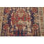 Tapis traditionnel rétro bleu 3 x 5