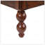 Vintage Rectangular Wooden Coffee Table with Storage, Solid Wood Gourd-Shaped Legs for Elegant Living Room Decor-1298046285