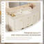 Meuble-lavabo mural 47,24 po en bois d'hévéa avec miroir-2116409552