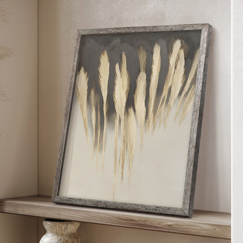 Reproduction encadrée ABSTRACT Series DCCCLxxxii - bois massif, H 15 po x l 12 po