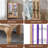 Curio Cabinet With Tempered Glass Doors, LED Light, Mirrored Back Panel & Adjustable Shelves – Display Storage For Home & Office-1993705