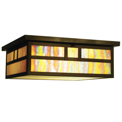 Glass Flush Mount