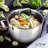 NutriChef 3 Quarts Stainless Steel Stock Pot