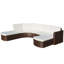 Ensemble de conversation modulaire avec coussins 4 pièces Warrington-1963040618