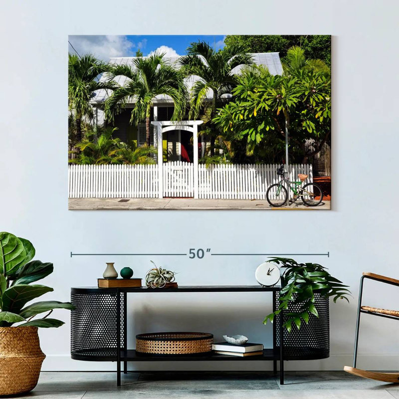Lilie Key West Cottage, 34" H x 51" W