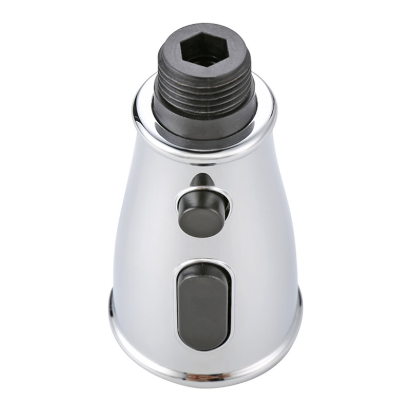 Remplacement de la tête de robinet de cuisine rétractable, Chrome poli