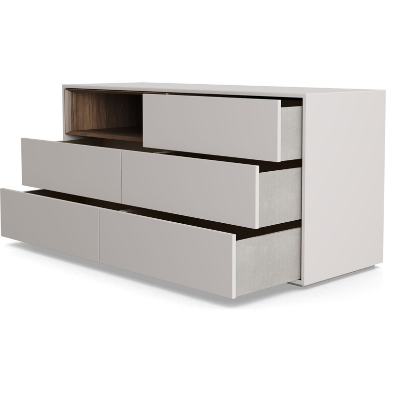 Madison 5 - Drawer Dresser, Chateau Gray