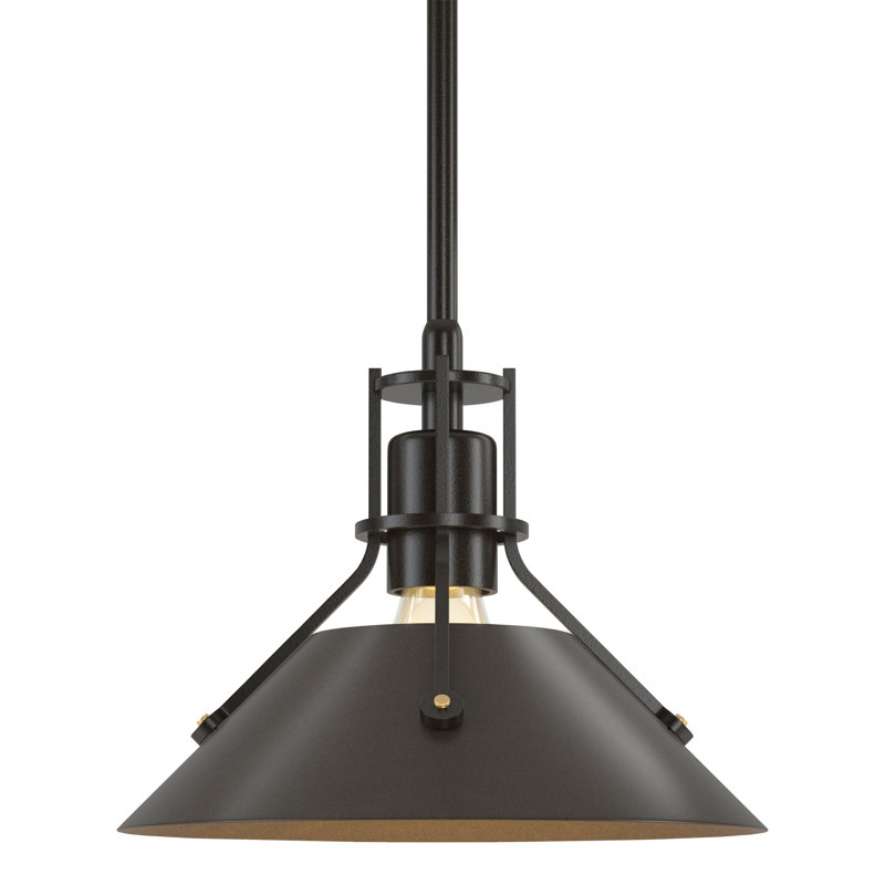 Henry 1 - Light Single Cone Pendant, Oil Rubbed Bronze, Bronze