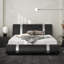 Lit plateforme tapissier Hejran, sans sommier tapissier-92662557-92662552