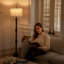 Lampe sur pied traditionnelle 62 po-51389935