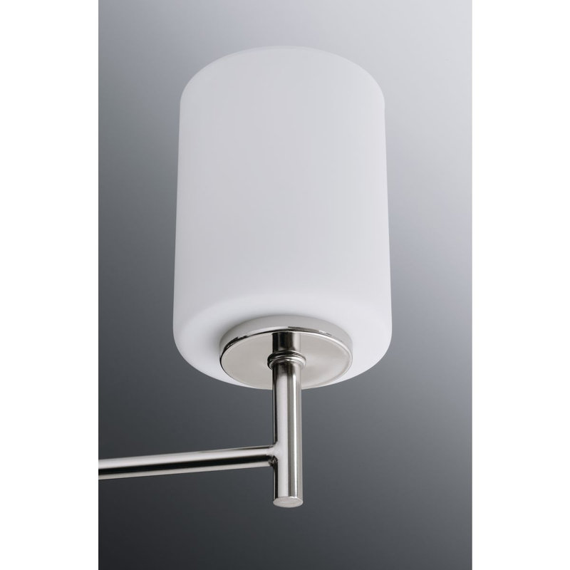 Lustre classique / traditionnel à 3 lumières Sarsfield, Nickel poli