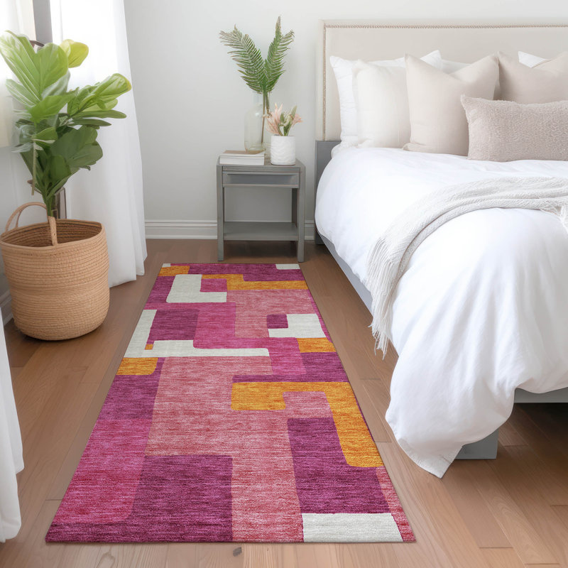  Chayden Non-Slip Indoor / Outdoor Area Rug, Runner 2'3" x 7'6"