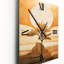 Pleine lune sur oliviers rétro Illustration I - Horloge murale moderne Meadow-1124416192