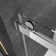60" W x 76" D x 76" H Tempered Glass Frameless Shower Stall with Soft-closing