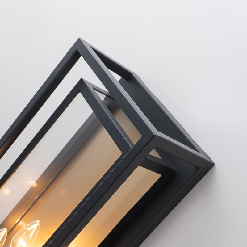 Applique murale d'extérieur 3 lumières Modern Farmhouse