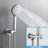 Wall Mounted Round Handheld Shower System With With Rough-in Valve-86770935