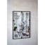 Miroir mural 32 po x 22 po avec cadre en métal antique