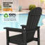 28,7 po Chaise Adirondack d'extérieur haute avec porte-gobelet-617222786