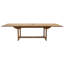 Ensemble de salle à manger de patio en bois de teck de qualité A pour 10 personnes avec table rectangulaire Ceri, coussins inclus
