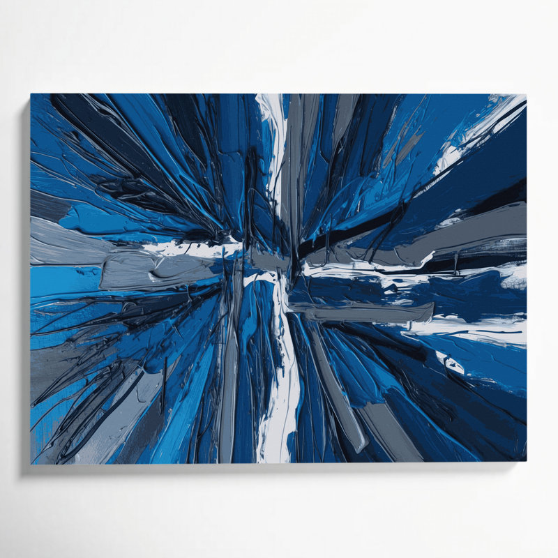 Art mural sur toile Neo Expressionism 22, H 11 po x l 14 po