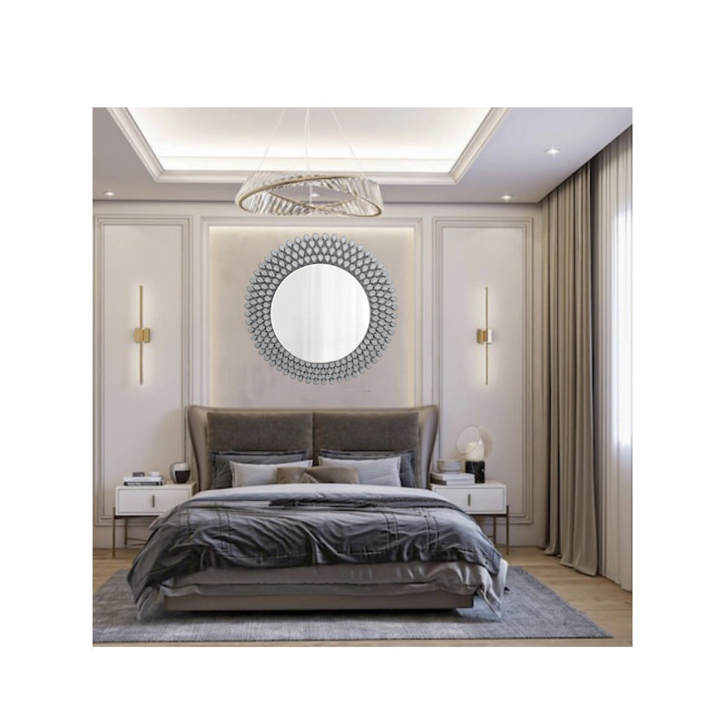 Miroir mural rond