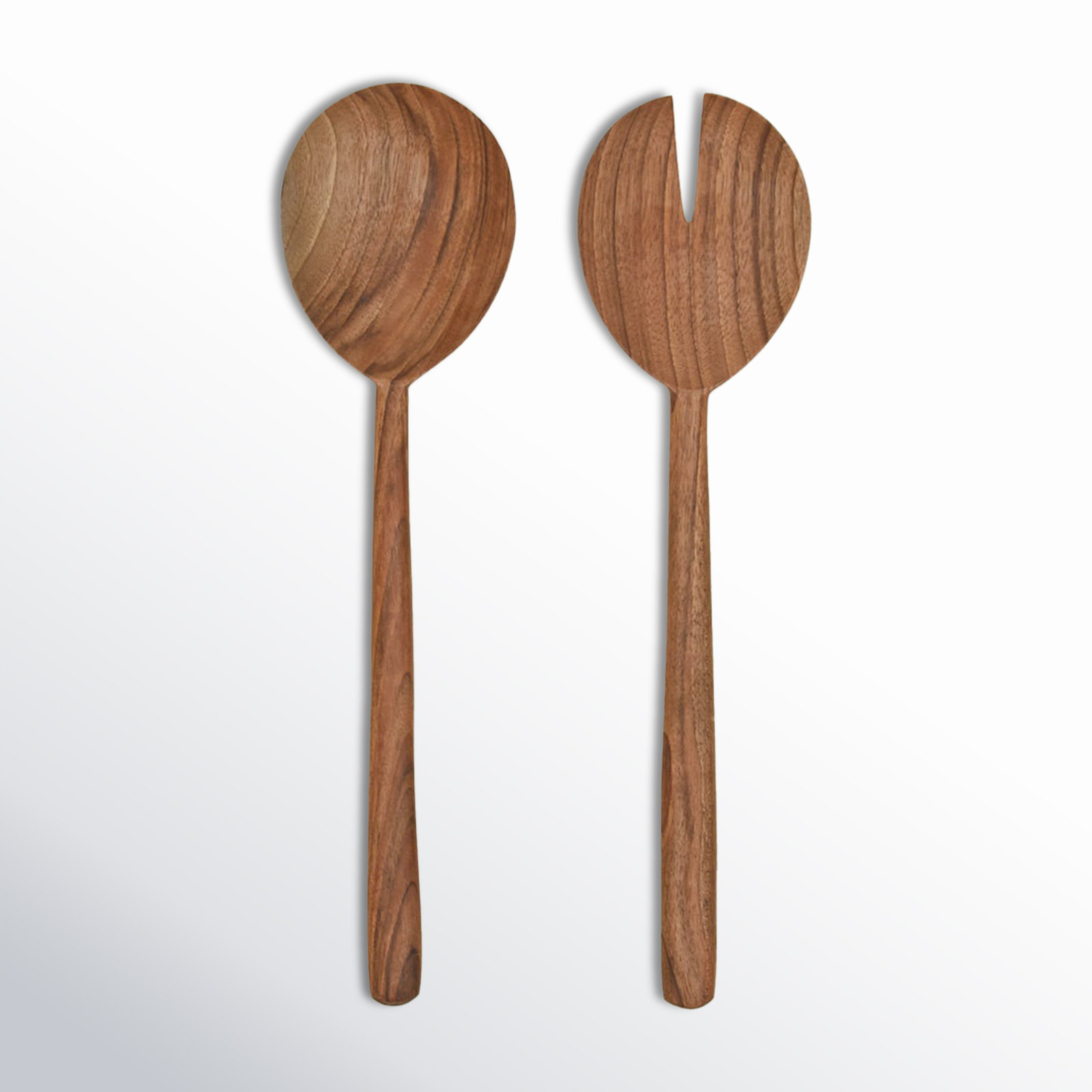 Hand Carved Salad Servers