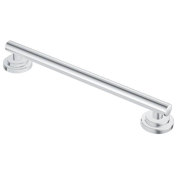 Barre d'appui Iso, L 15,25 po, Chrome
