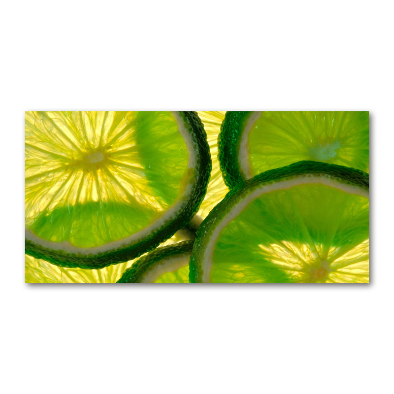 Lime - Wrapped Canvas Print