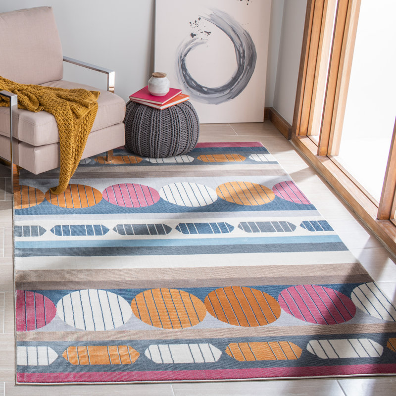 Hornung 300 Performance Geometric Rug, Rectangle 9' x 12'