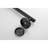 59-Inch Hose Shower With 28-Inch Slide Bar - Adjustable Height Head Nozzles Stainless Steel Matte Black Design Handheld Adjustable, Look